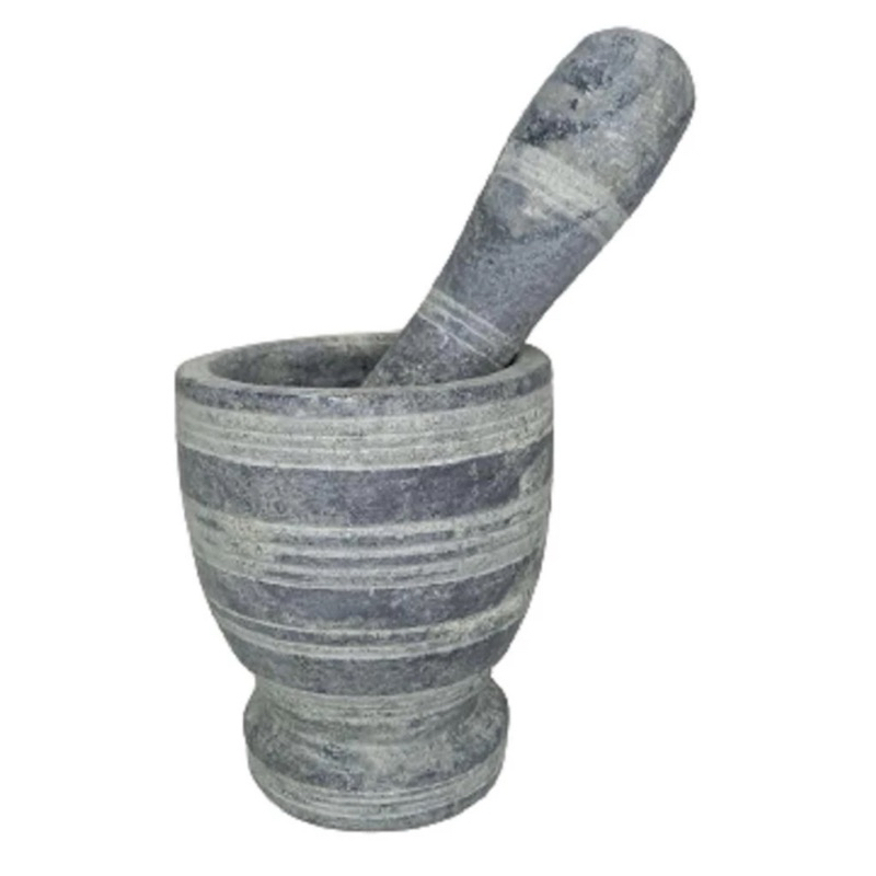 Pilao De Pedra Sabao Tamanho Médio Artesanal