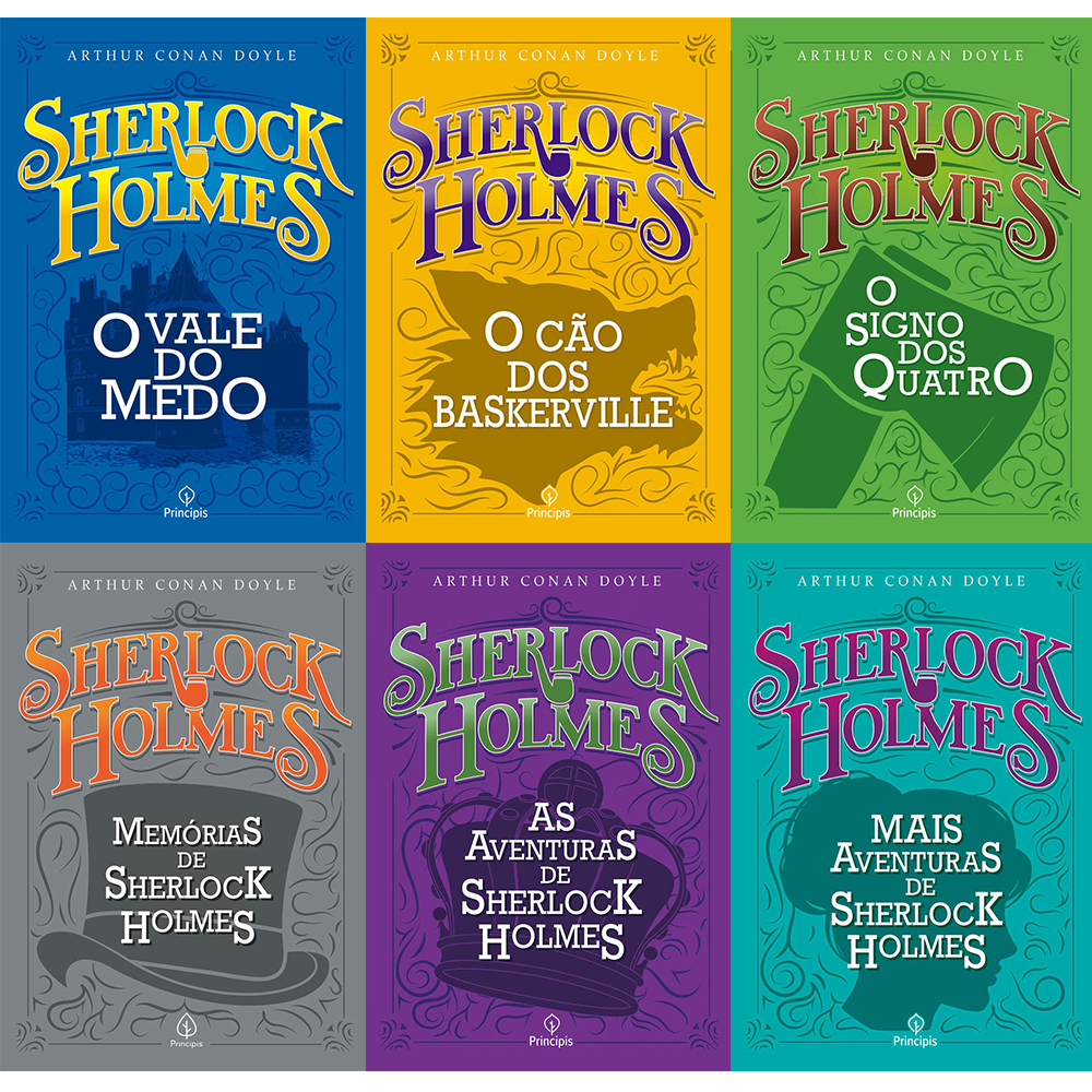 Arthur Conan Doyle - Coleção Sherlock Holmes (6 livros) | Shopee Brasil