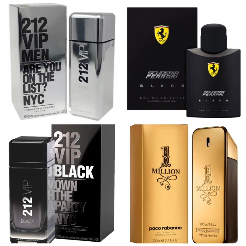 Kit com 4 Perfumes Masculinos de 100ml | Shopee Brasil