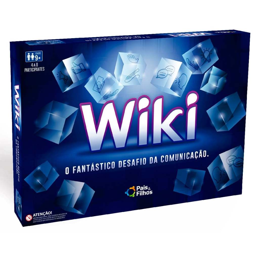 Jogo de Comunicação Wiki Mimica e Desenho Pais e Filhos 2760