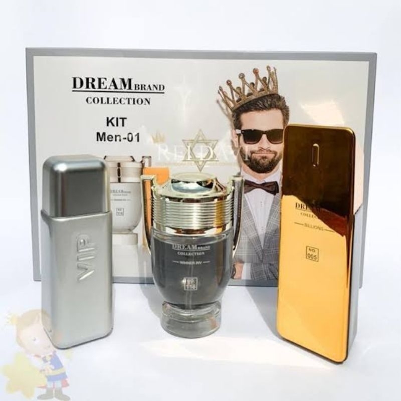 Perfume Dream Brand Kit Men 01 , Kit Brand | Shopee Brasil