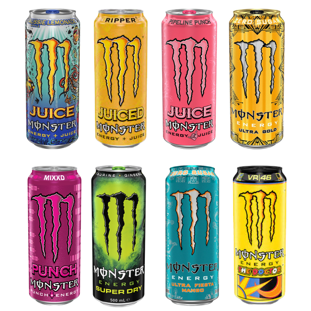 Monster Espresso Triple Shot RARO Importado Sabores 250ml Europeu 