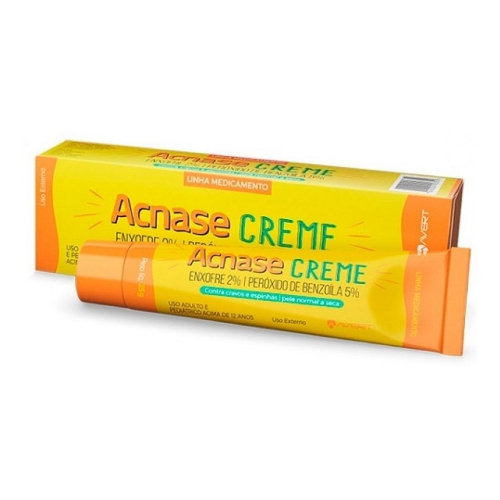 Acnase creme para cravos e espinhas 25 g | Shopee Brasil