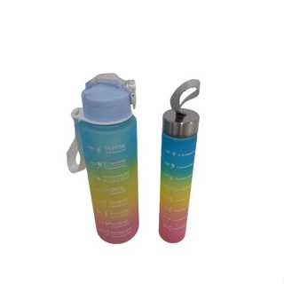 Kit 2 Garrafa 2 Litros e 900ML Squeeze de Água Para Academia - YDTECH