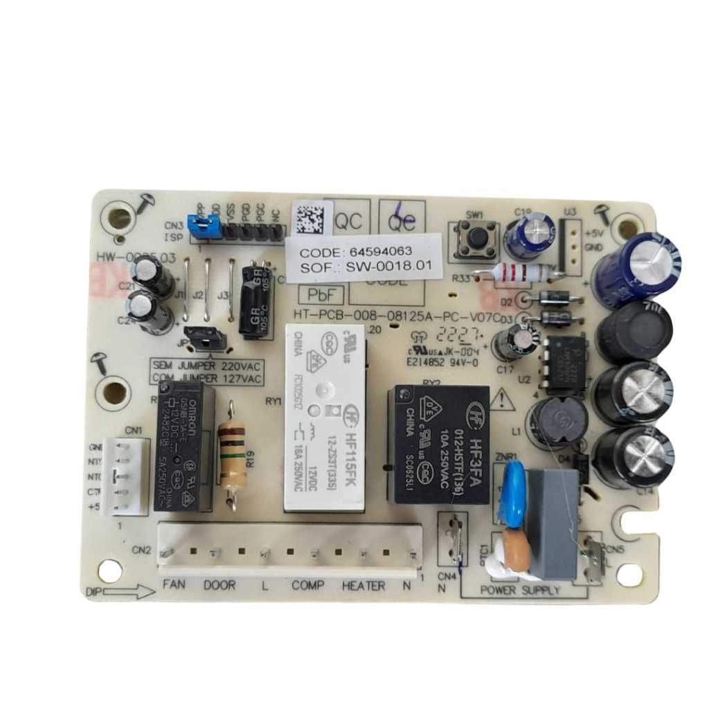 Placa Eletrônica Refrigerador Electrolux Df34a Df35a 64594063