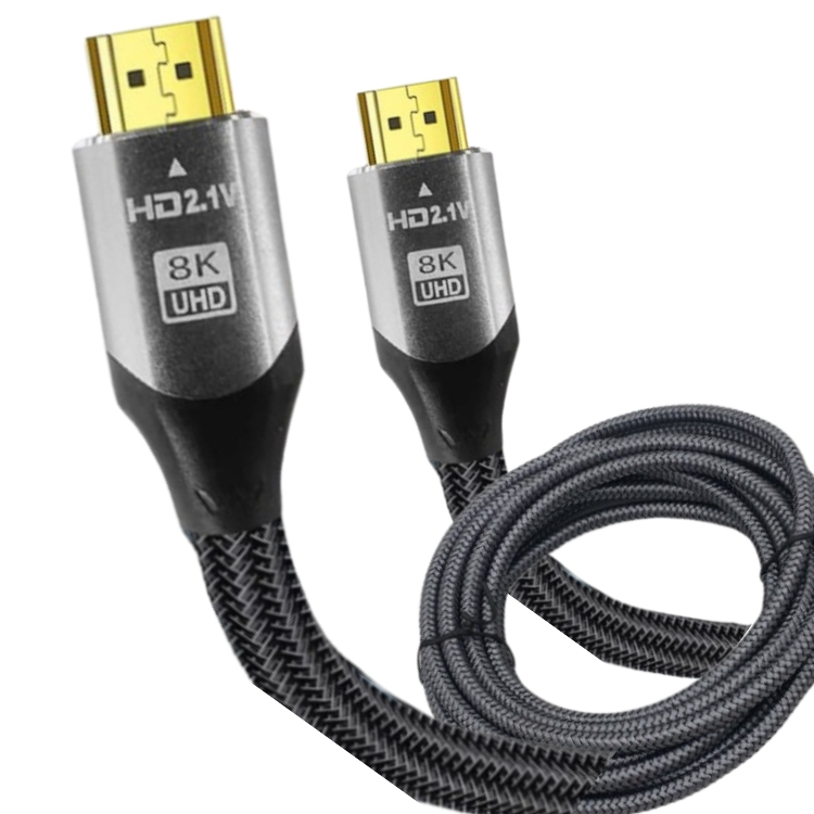 Cabo hdmi 5m 8k 60hz ultra hd gold 2 1 e 4k 120hz 5 metros escorrega