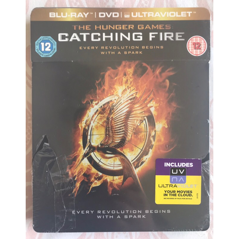 Hunger Games: Catching Fire Steelbook (Blu Ray) | Ozonero