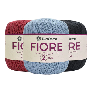 Kit 2 un Linha Fiore 500m EuroRoma em Oferta na Shopee