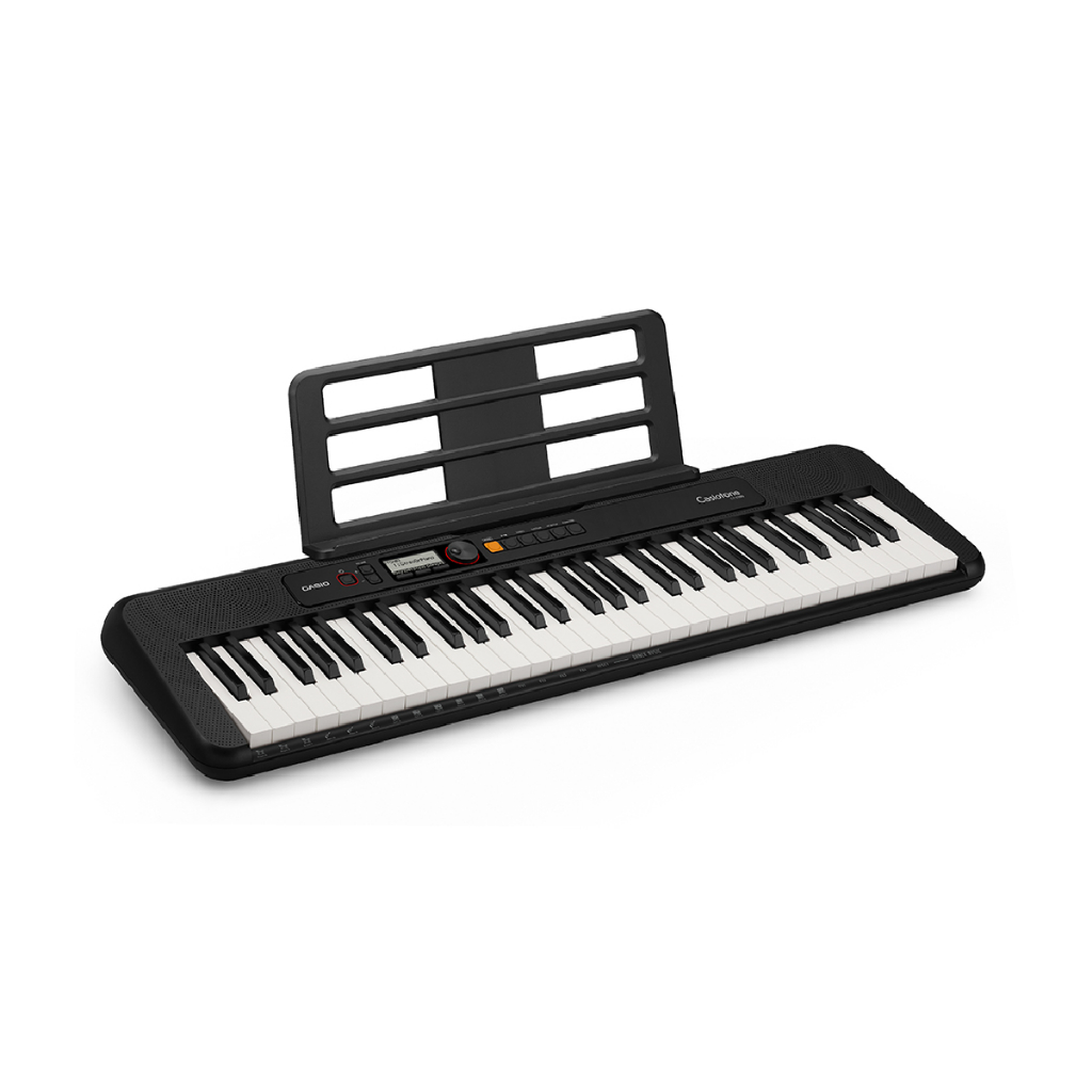 TECLADO CASIO CASIOTONE CTS200 PRETO DIGITAL 61 TECLAS + SUPORTE PARTITURA