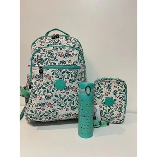 kit escolar mochila,estojo e garrafa