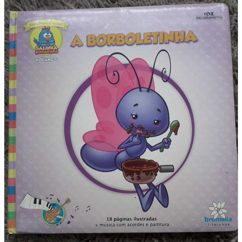 A Borboletinha / Galinha Pintadinha | Shopee Brasil