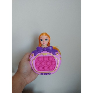 Pop it Mine Gamer Brinquedo Anti Stress Console Eletrônico Stitch  Astronauta Sanrio Homem Aranha