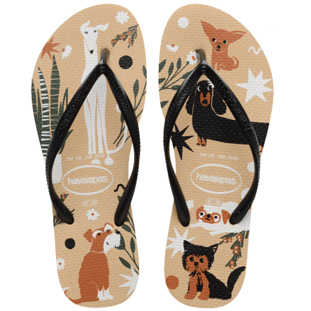 Chinelo Havaianas Feminino Slim Pets