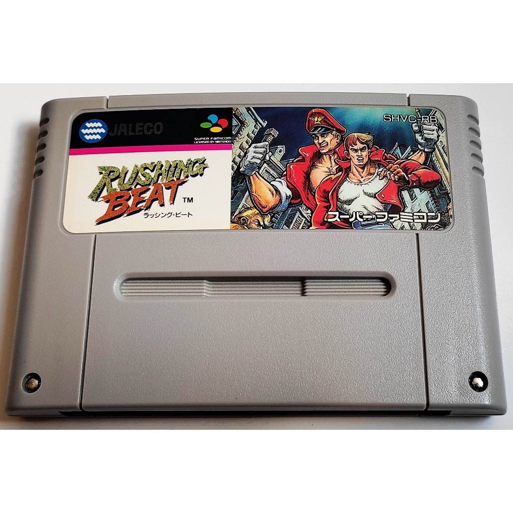 Rushing Beat Original Super Famicom Cartucho Jogo Snes