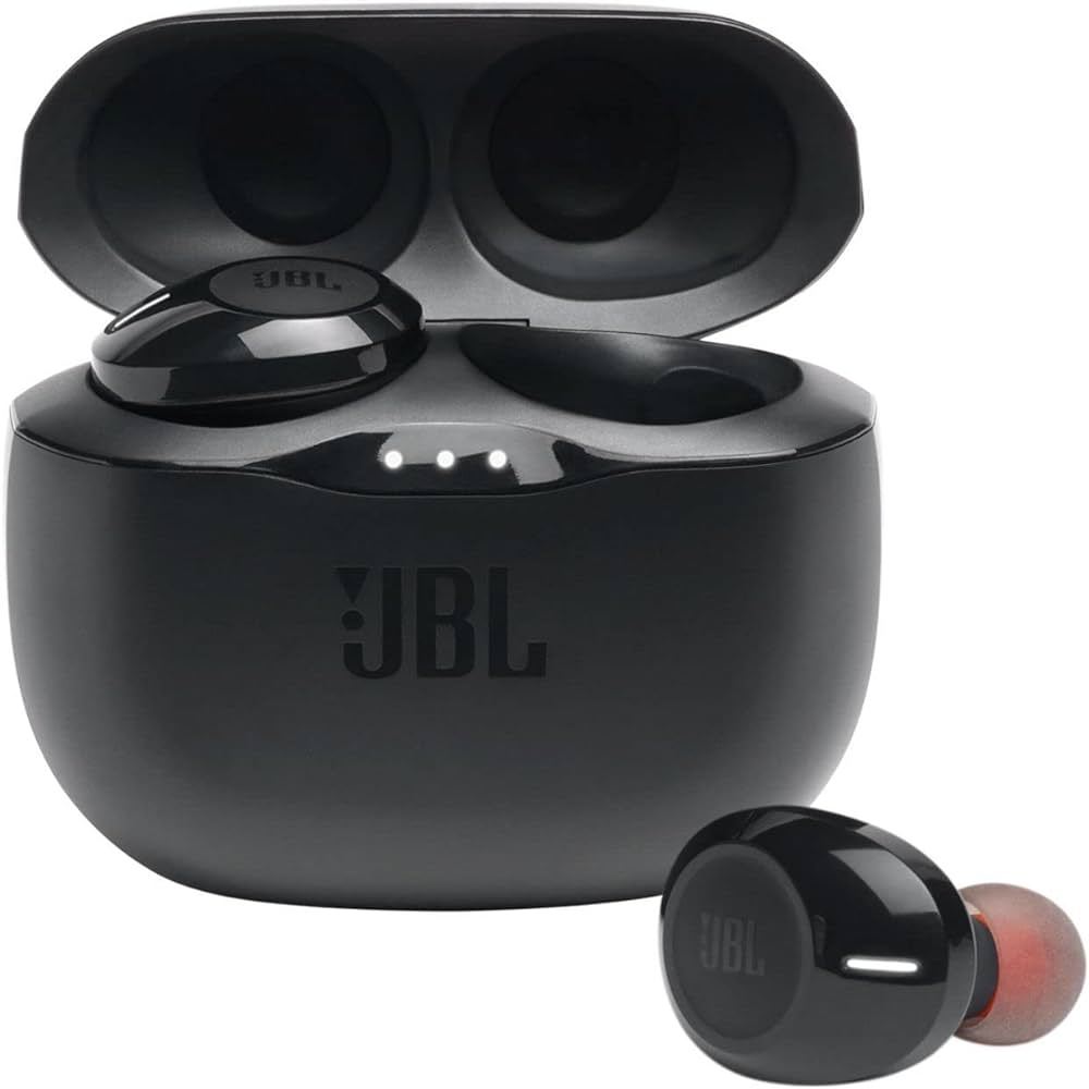 Fone de Ouvido JBL Sem Fio T130NCTWSBLK Black Bluetooth com