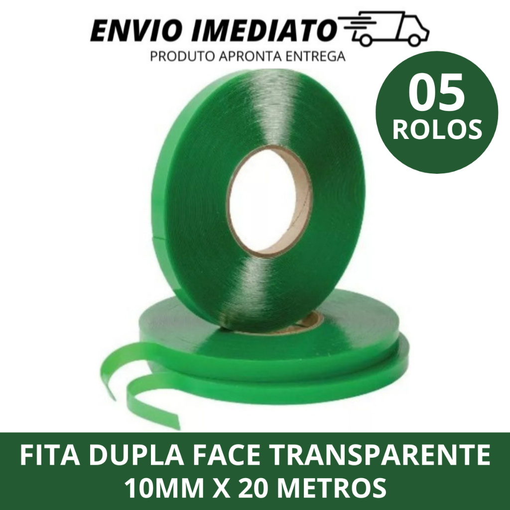 FITA DUPLA FACE PAPEL BRANCA 4873 POLIPROPILENO 12X30 SCOTCH 3M