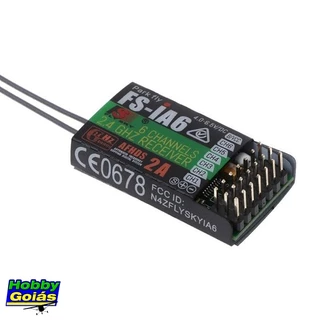 Receptor Flysky Fs-iA6 6Ch 2.4ghz 6 Canais P/ Brinquedos de Controle Remoto
