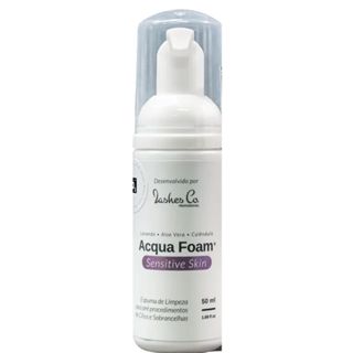 Acqua Foam Espuma Higienizadora Para Extensão de Cílios Sensitive Skin Lashes Co. 50Ml