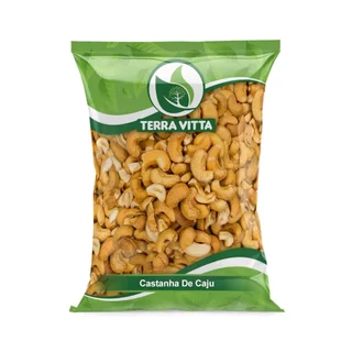Castanha De Caju Torrada Com Sal W1 em Oferta na Shopee