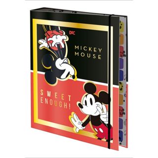 Fichário Dac Universitário Com Fechamento Em Elástico Mickey