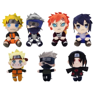 Boneco Pelucia Naruto Sasuke Kakashi Itachi Gaara Fofo Fofinho