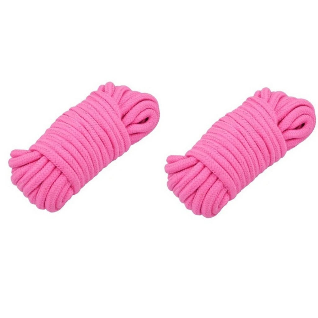 Kit Com 2 ou 3 Cordas Shibari Bdsm Para Restringir Movimentos 5M ou 10M ...