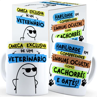 Caneca Meme Profissões Divertida - Caixa Personalizada