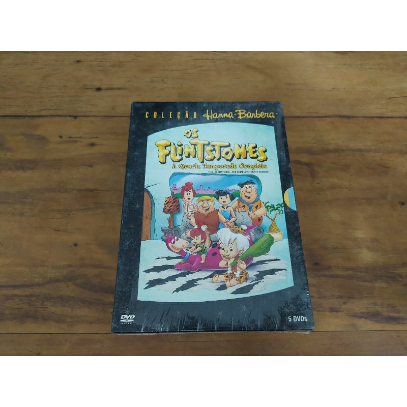 Dvd Os Flintstones A Quarta Temporada Completa Lacrado Fábrica original ...