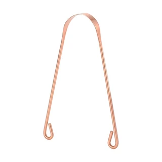 Higienizador Para Raspagem Lingual Higiene Saúde Bucal - Modelo Premium 100% Cobre Puro