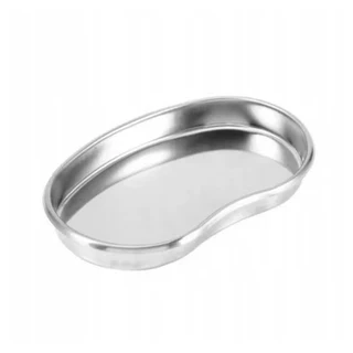 Bandeja curva de aço inox micropigmentação instrumentação esterilização dental cirúrgico em Oferta na Shopee