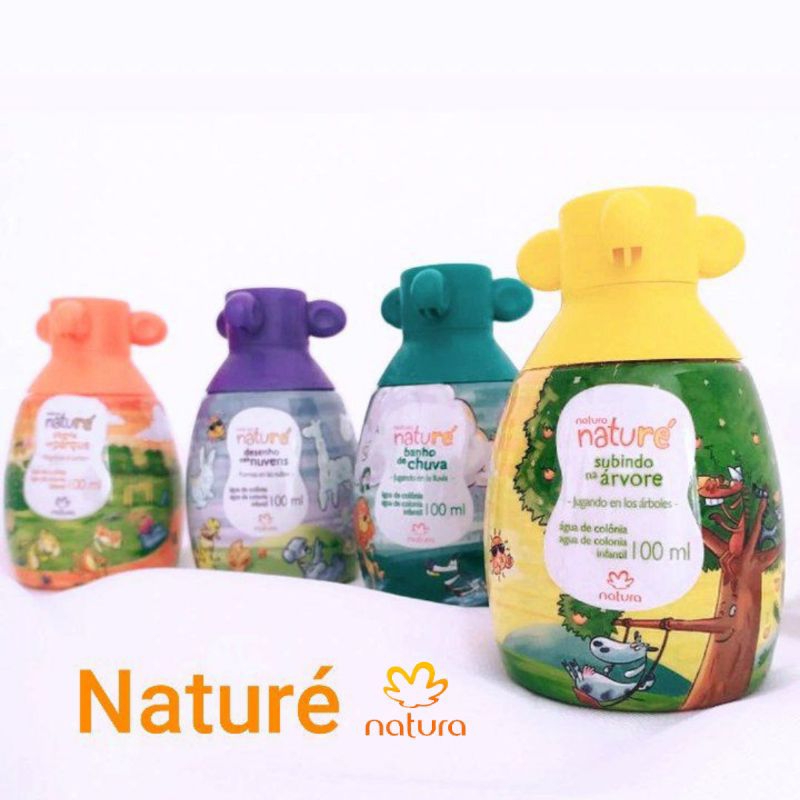 Colônia Infantil Natura Naturé 100ml ( a escolher) -100ml | Shopee Brasil