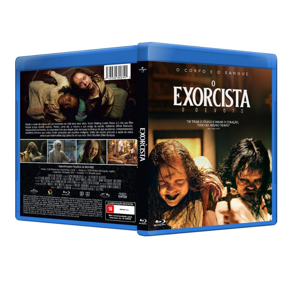 Blu-ray: O Exorcista - O Devoto DUB/LEG [PERSONALIZADO]