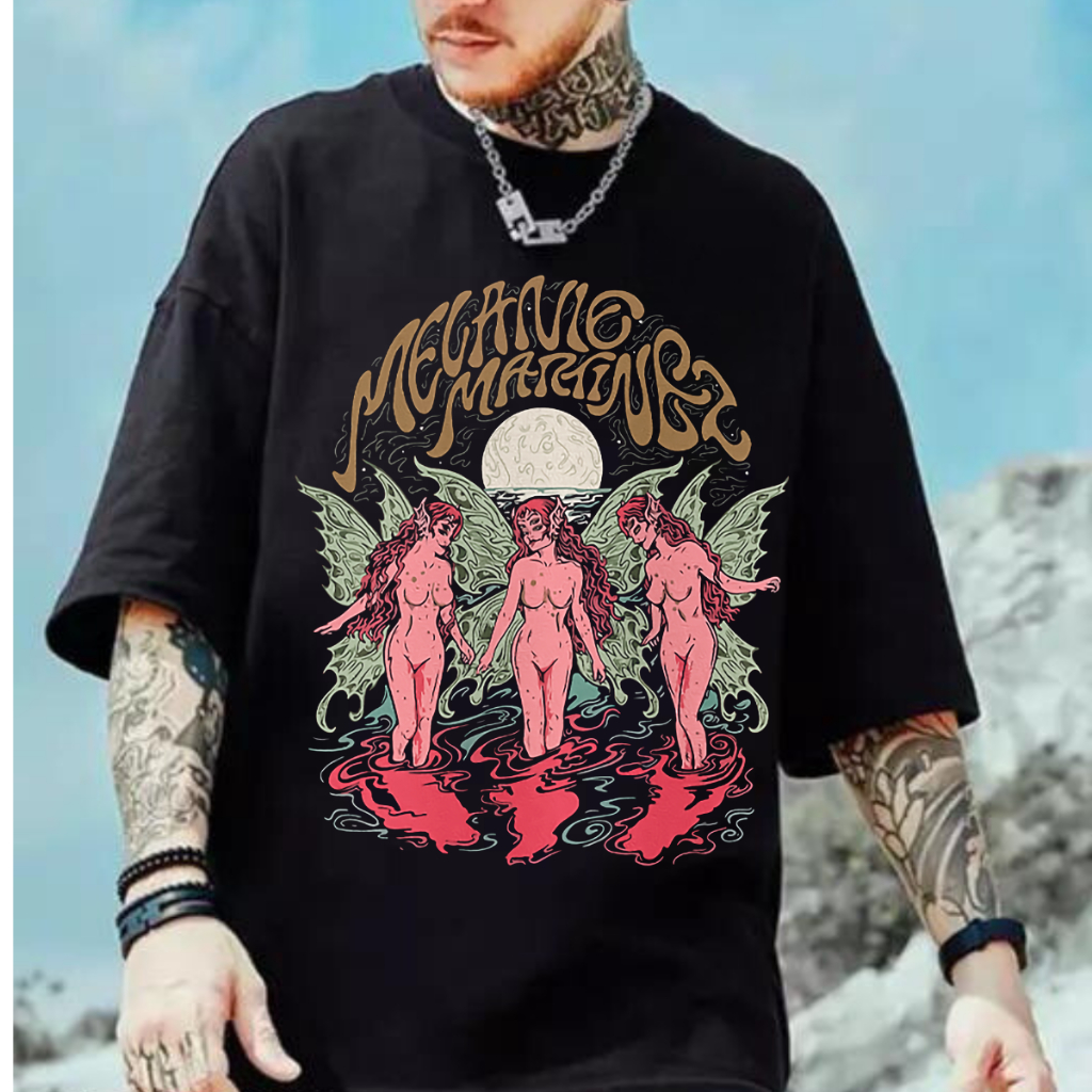 Camiseta Oversized Anime Melanie Martinez Unissex Energia