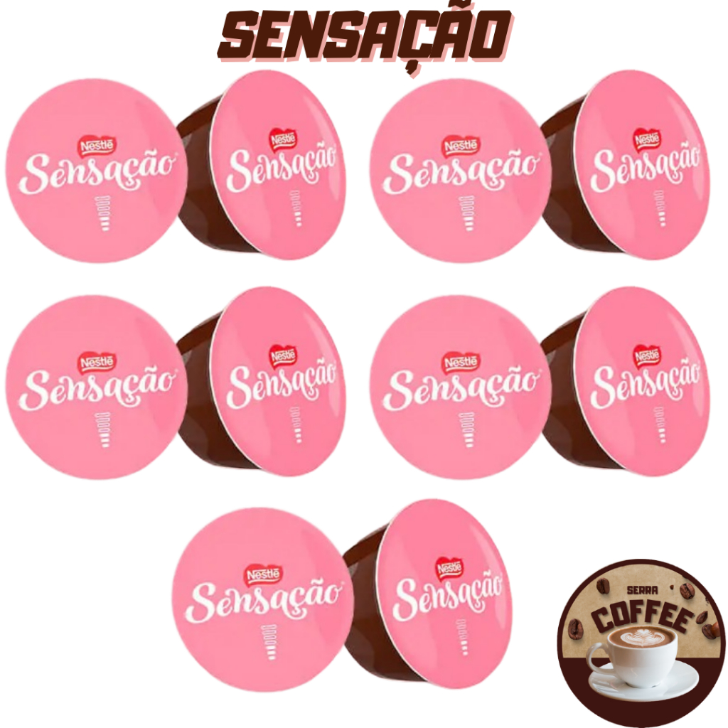 Cápsulas Dolce Gusto Sensação - 10 cápsulas (5 doses)