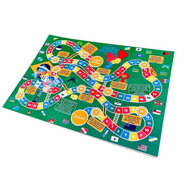 1 JOGO DE TABULEIRO EDUCATIVO 30 x 40CM - ESCOLHA SEU TEMA - JOGOS ...