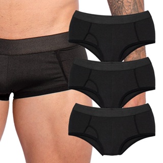 Kit 8 Cueca Boxer Masculino Mesh Calção Para Slip Cuecas