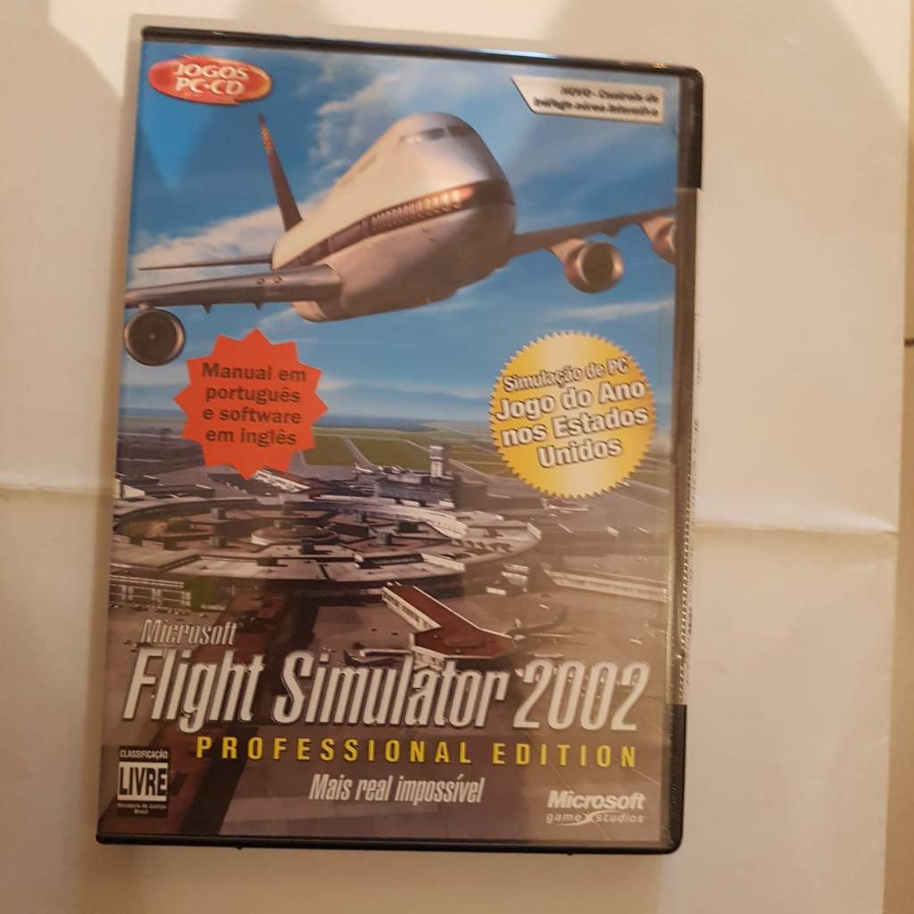 Flight simulator 2002 - Professional edition - Jogo original para PC ...