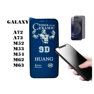 Película de Cerâmica Fosca Privacidade 9D Sansung Galaxy A71 /A72 /A73 M51/ M52 /M53 /M54 /M62/M63