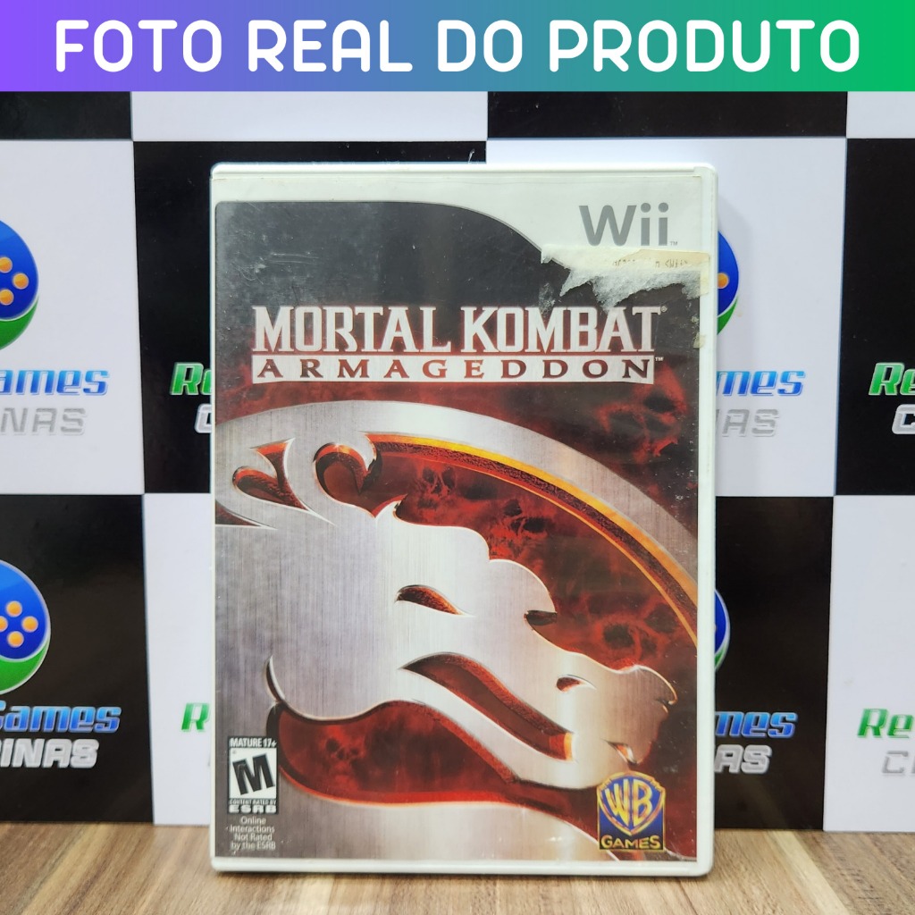 MORTAL KOMBAT ARMAGEDDON - WII | Shopee Brasil