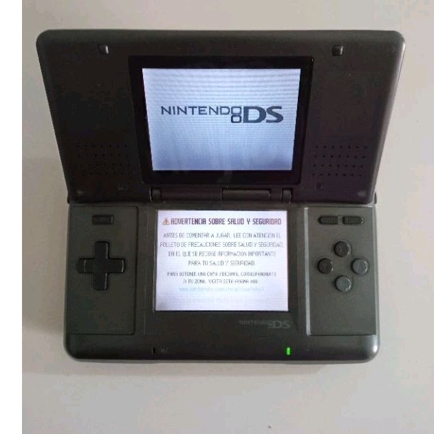 Portátil Nintendo DS Fat NDS Black Chumbo graphite pronta entrega
