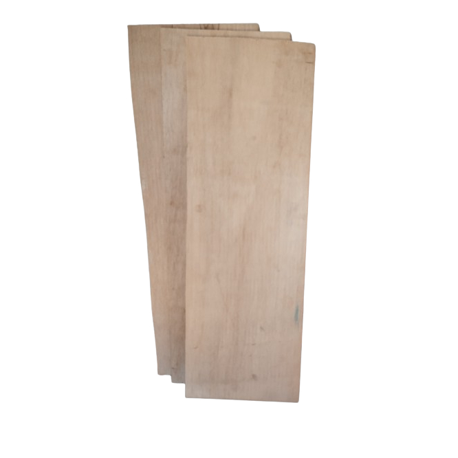 3 Placas de Compensado 4mm 60cm x 20cm