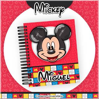 Agenda escolar Personalizada MICKEY