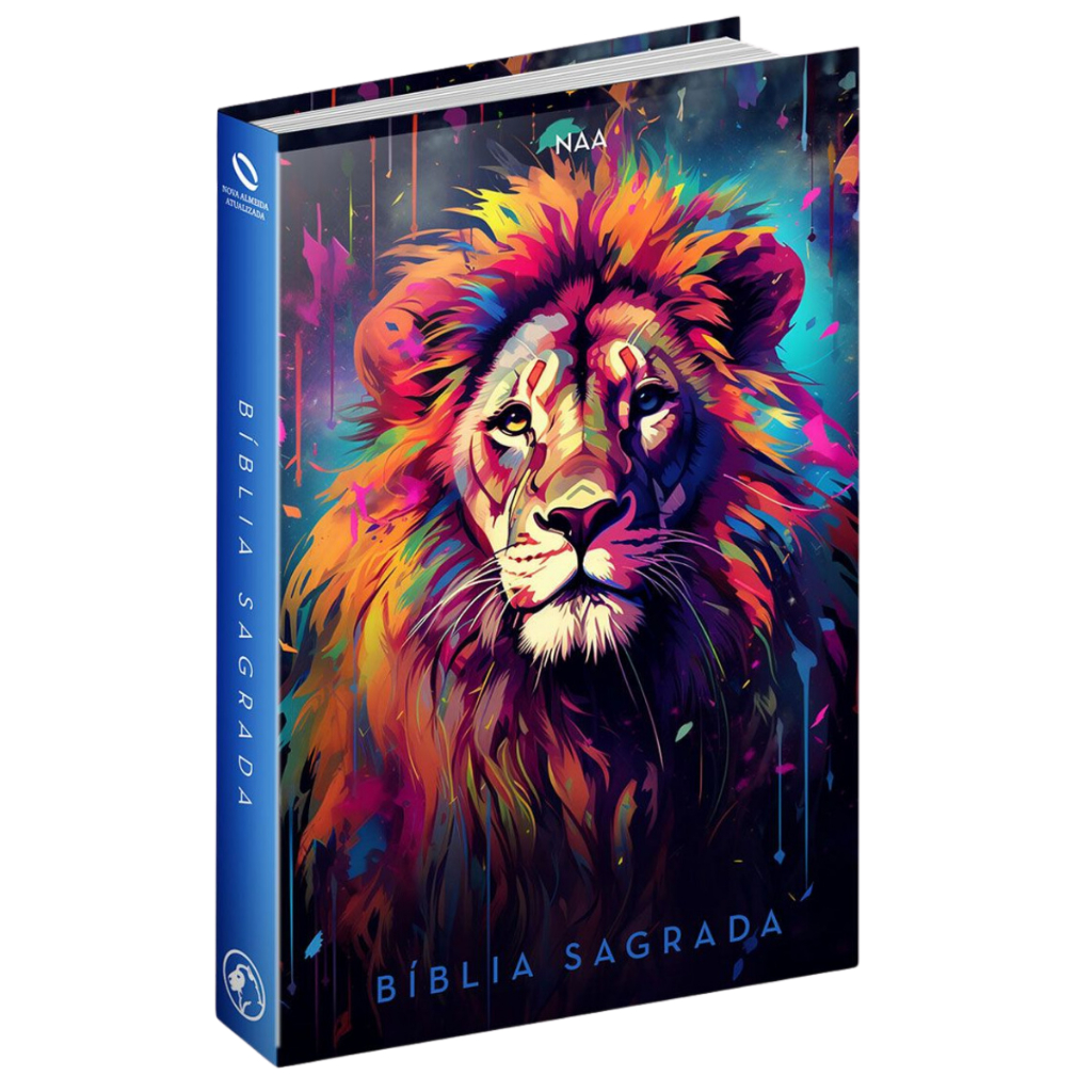 Bíblia Sagrada | Nova Almeida Atualizada | Capa Dura | Leão Eterno ...