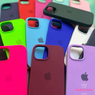 Capinha Capa Para iPhone 15 Silicone Aveludada