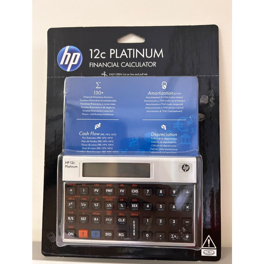 Calculadora Financeira Hp 12c Platinum, envio imediato. | Shopee Brasil