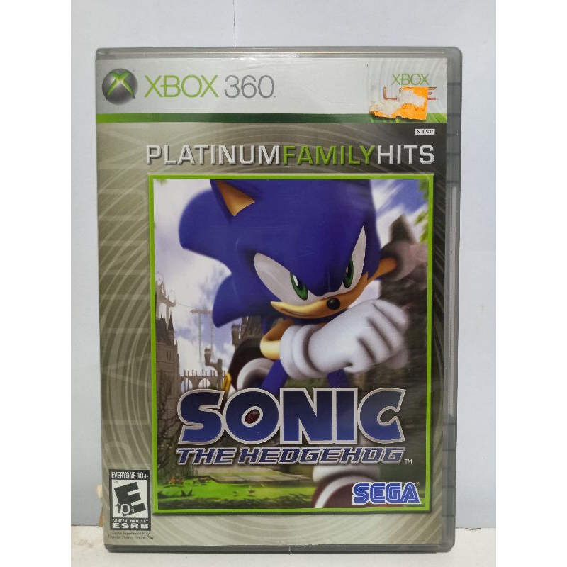 Sonic The Hedgehog Xbox 360 Original Mídia Física Shopee Brasil