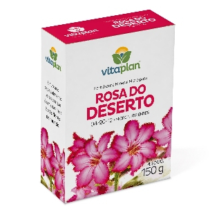 Fertilizante Adubo para Rosa do Deserto mineral misto - 04-20-12 + Micronutrientes - Vitaplan - 150 gramas