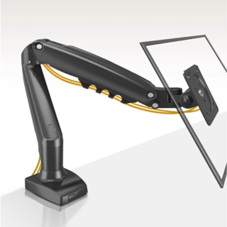 Suporte De Mesa Para Monitor Tv De 17 Até 30 Polegadas Ergonômico Ajuste Flexível Resistente Até 9 Kilos