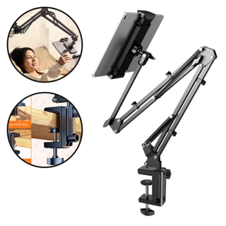 Suporte Preguiçoso Para Celular/Tablet 360 ° Dobrável Para Gravação De Transmissão Ao Vivo Metal