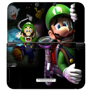 skin adesivo proteção para videogame portátil tema infantil verde irmãos